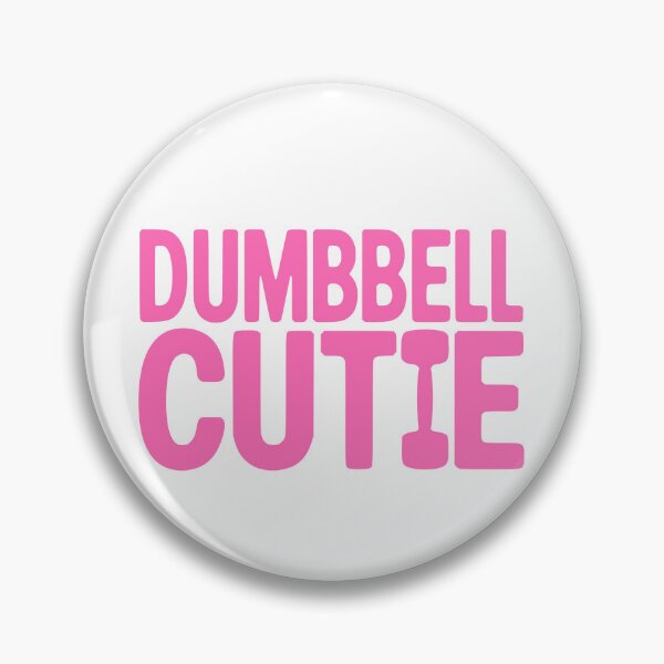 Item preview, Dumbbell Cutie. Pink Gym Girl designed and sold by PMCreative.