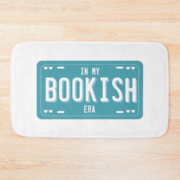 Item preview, Bookish era License Plate  designed and sold by baranskini.