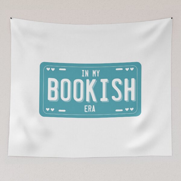 Item preview, Bookish era License Plate  designed and sold by baranskini.