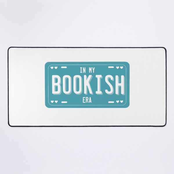 Item preview, Bookish era License Plate  designed and sold by baranskini.