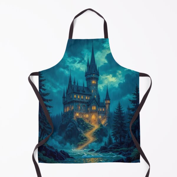 Item preview, Stormlit Castle designed and sold by Angry Swan Designs.