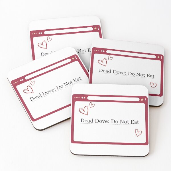 Item preview, AO3 Fanfic Tag Dead Dove: Do Not Eat designed and sold by HausOfSnow.