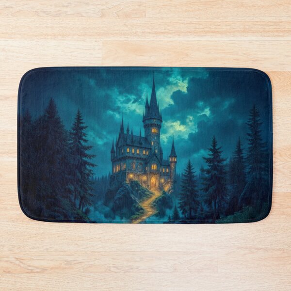 Item preview, Stormlit Castle designed and sold by Angry Swan Designs.