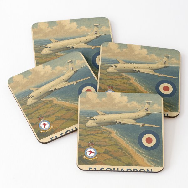 Item preview, 51 Squadron RAF Vintage Poster designed and sold by Airpower Art.