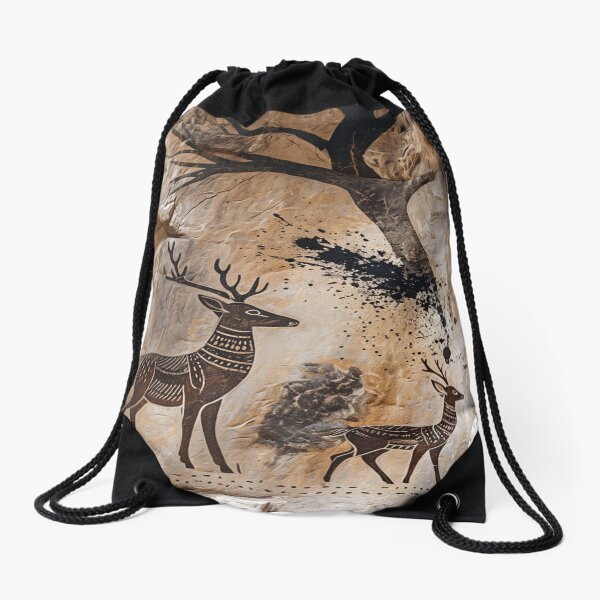 Item preview, Deer design in a landscape designed and sold by saly55887.