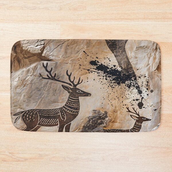 Item preview, Deer design in a landscape designed and sold by saly55887.