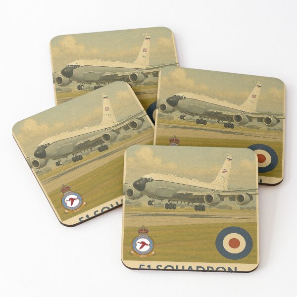 Item preview, 51 Squadron RAF Vintage Poster designed and sold by Airpower Art.