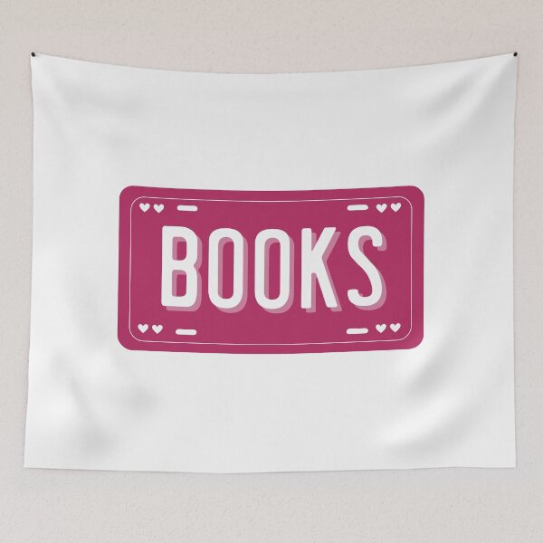 Item preview, Books License Plate  designed and sold by baranskini.