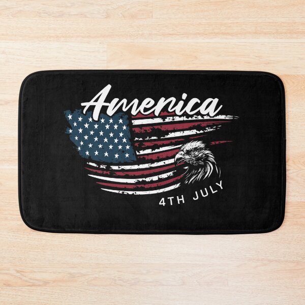 Item preview, USA Eagle with Flag – Grunge Independence Day Art designed and sold by Fragy72.