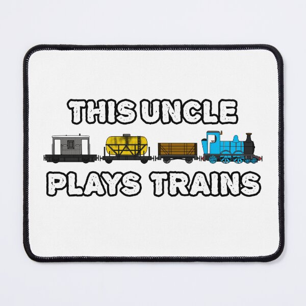 Item preview, This Uncle Plays Trains, Rail Enthusiast Father's Day designed and sold by doodlerob.