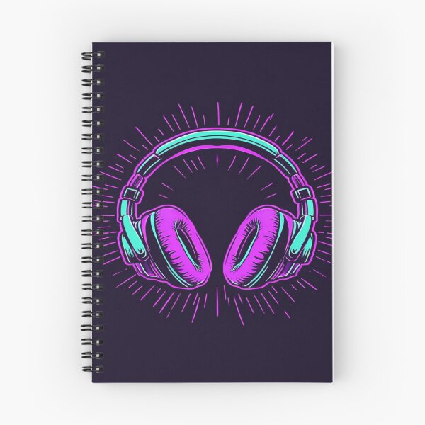 Item preview, Colorful headphones design designed and sold by saly55887.
