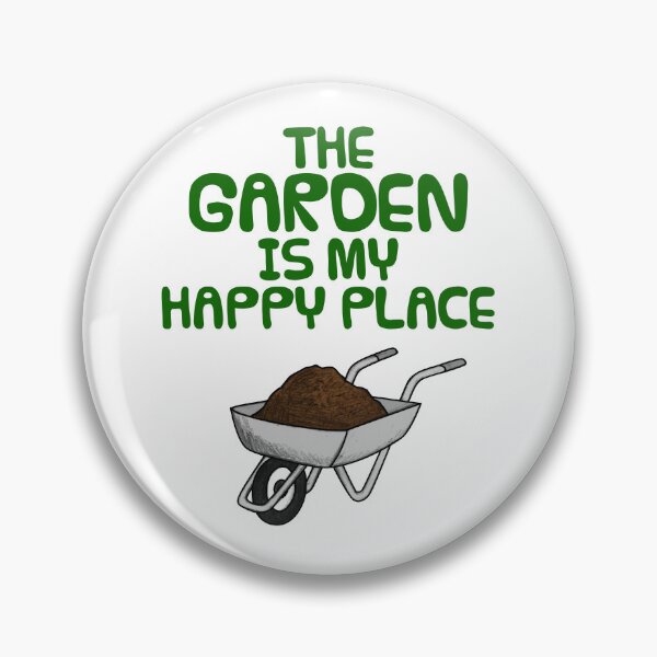 Item preview, The Garden Is My Happy Place, Wheelbarrow Gardener designed and sold by doodlerob.