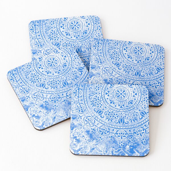 Item preview, blue and white, snow, heavenly blue designed and sold by Krzysztof Patalas.