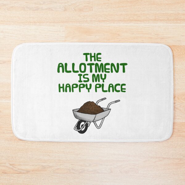 Item preview, The Allotment Is My Happy Place, Wheelbarrow Gardener designed and sold by doodlerob.