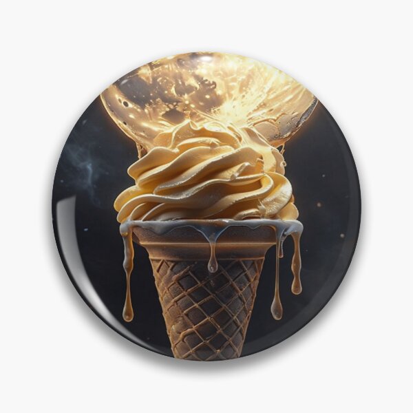 Item preview, Moon shaped ice cream design designed and sold by saly55887.