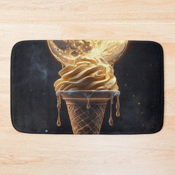 Item preview, Moon shaped ice cream design designed and sold by saly55887.