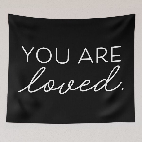 Item preview, You Are Loved V4 - White designed and sold by sillyjess.