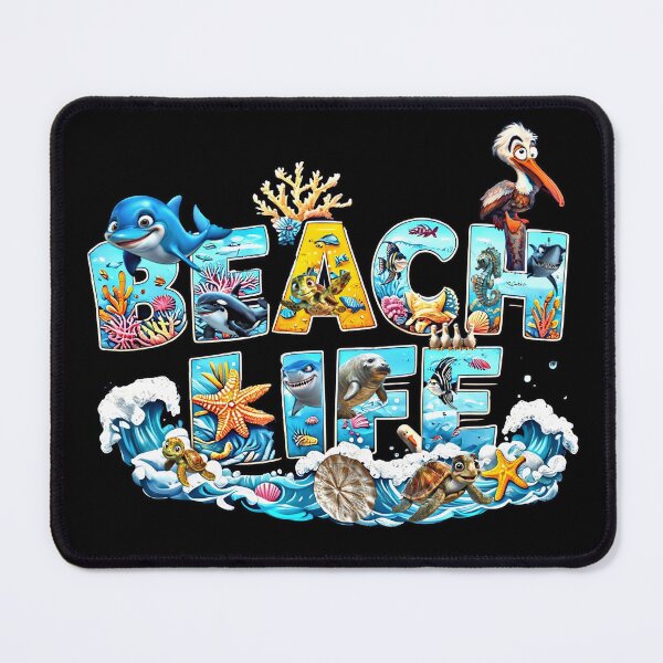 Item preview, BEACH LIFE designed and sold by Pickle Wicked Designs.