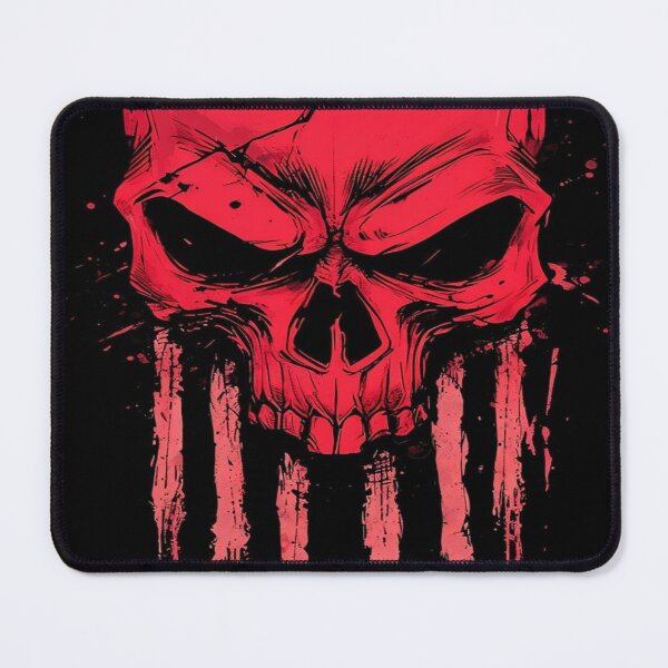 Item preview, red skull designed and sold by saly55887.