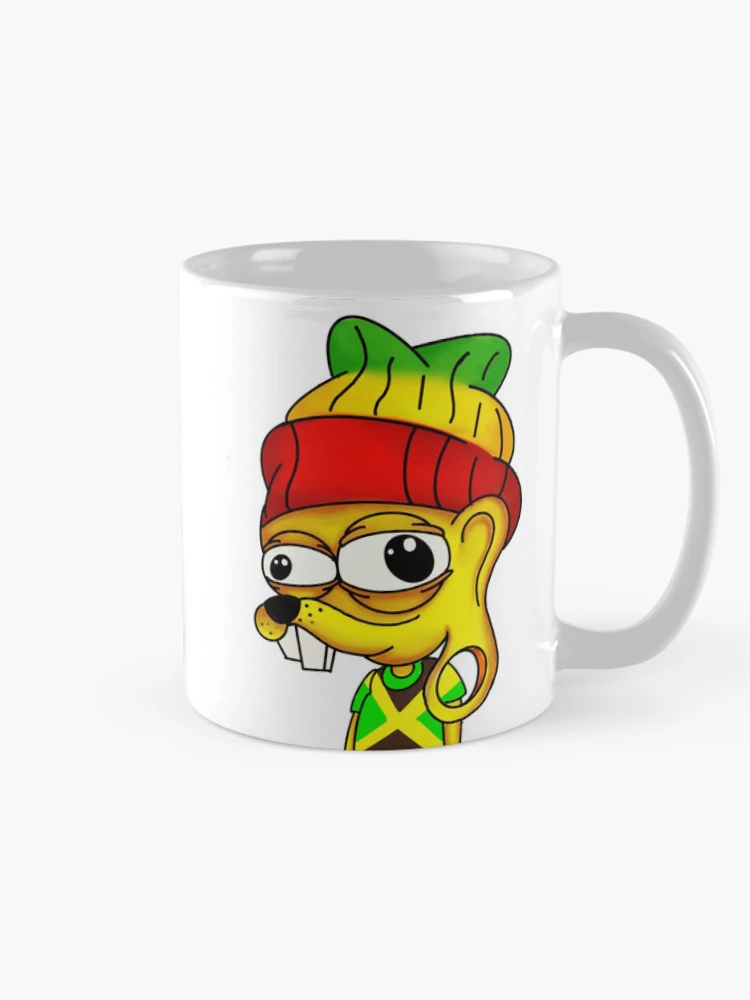 Thumbnail 3 of 6, Coffee Mug, Crazy Rat Rastaman designed and sold by RatonheiroStore.