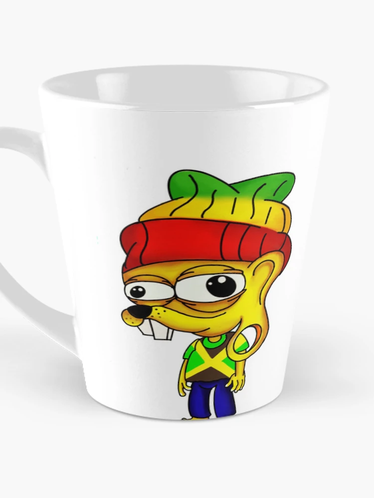 Thumbnail 3 of 4, Coffee Mug, Crazy Rat Rastaman designed and sold by RatonheiroStore.