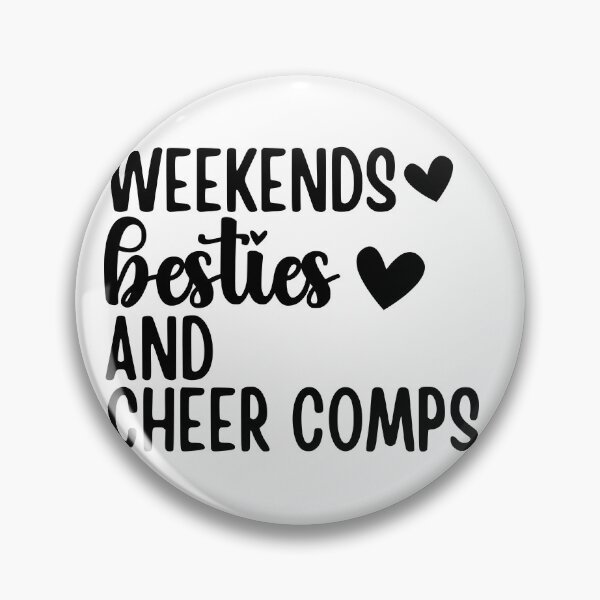 Item preview, Weekends Besties And Cheer Comps designed and sold by FloraliteCo.
