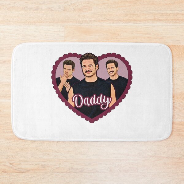 Item preview, Pedro Pascal Daddy Love Heart designed and sold by baranskini.