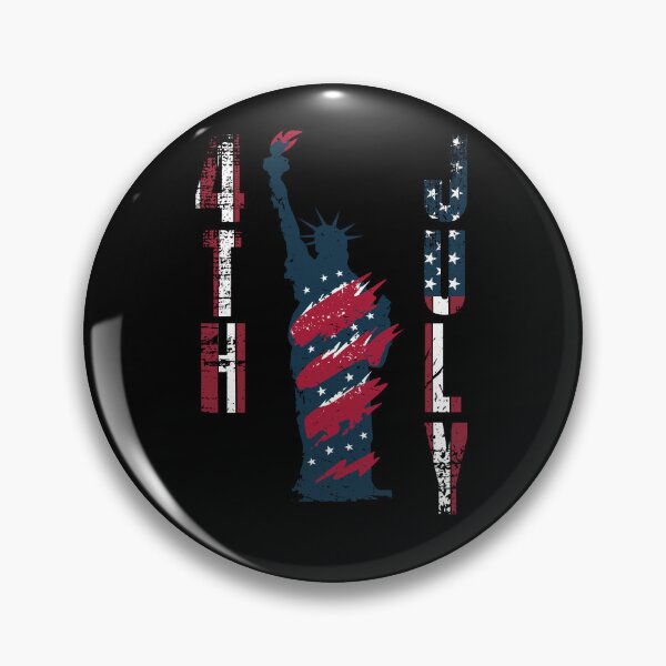 Item preview, Grunge Statue Design – 4th of July USA Graphic designed and sold by Fragy72.