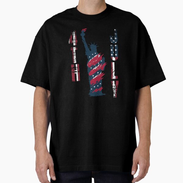 Item preview, Grunge Statue Design – 4th of July USA Graphic designed and sold by Fragy72.
