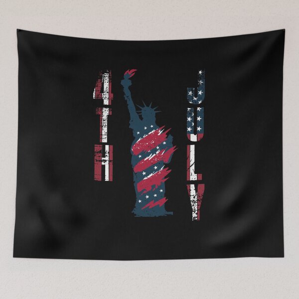 Item preview, Grunge Statue Design – 4th of July USA Graphic designed and sold by Fragy72.