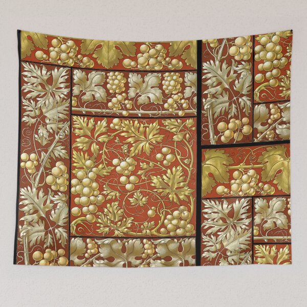 Item preview, Art Nouveau Grapes and Grapevines designed and sold by Pixelchicken.