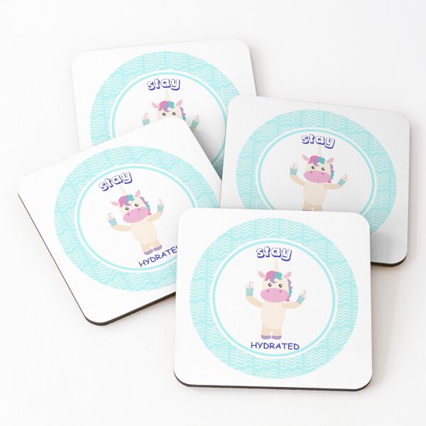 Item preview, Mantente hidratado Unicornio designed and sold by floralpixel.