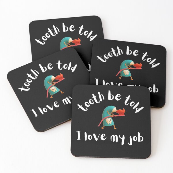 Item preview, Funny Dentist T-Shirt – “Tooth Be Told, I Love My Job” – Dental Humor Tee designed and sold by ebada-art.