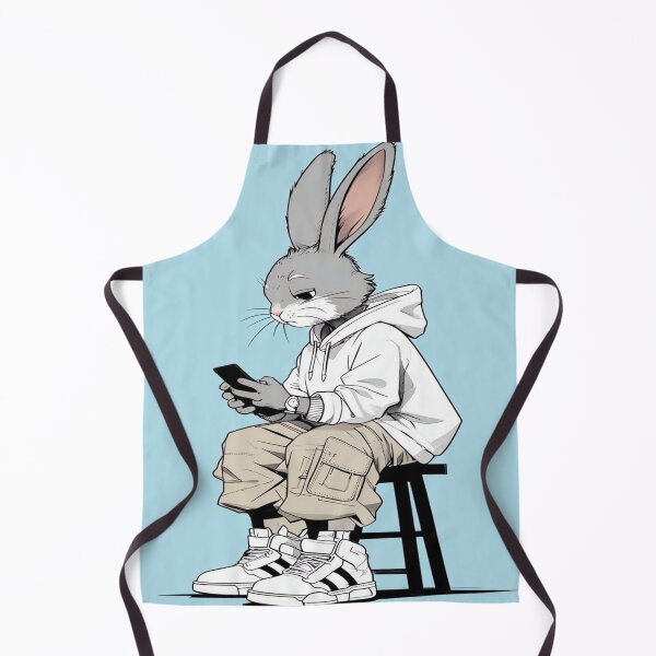 Item preview, rabbit in the form of a person designed and sold by saly55887.
