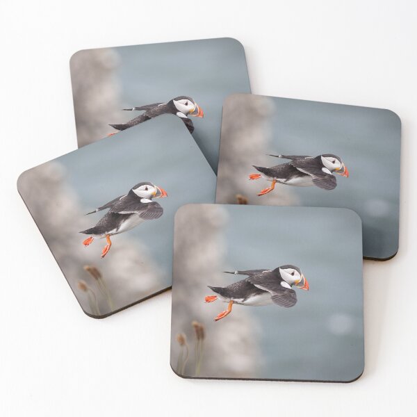 Item preview, Puffin Fly-by designed and sold by RedGrouse.