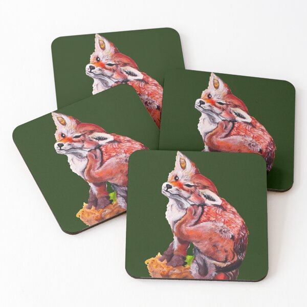Item preview, Acrylic Fox  designed and sold by matte_hue88.