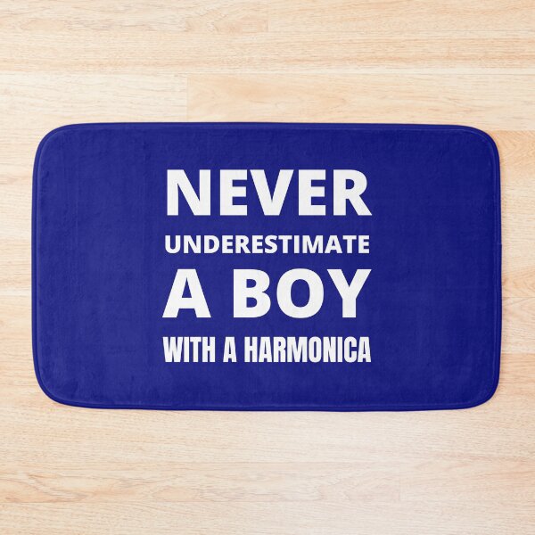 Item preview, Never underestimate a boy with a harmonica designed and sold by fev-rocks.