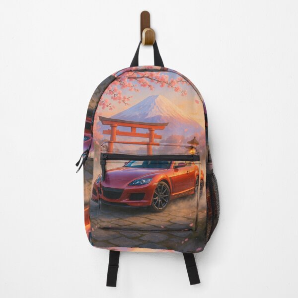 Item preview, Modern Rotary Car With Sakura Petals And Torii Gate designed and sold by RevUpDesign.