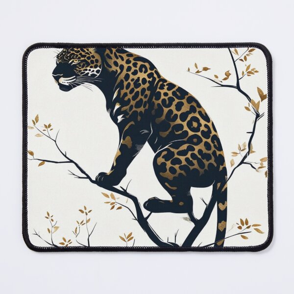 Item preview, tiger standing on a tree designed and sold by saly55887.