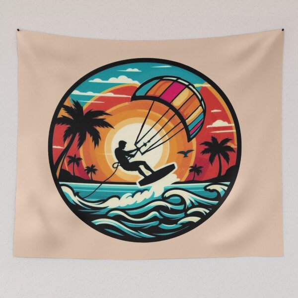 Item preview, Kiteboarding designed and sold by Myra365Art.