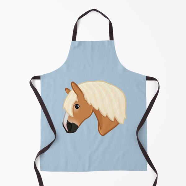 Item preview, Cute Haflinger Illustration - Cartoon Horse Porttait designed and sold by Art By Drina.