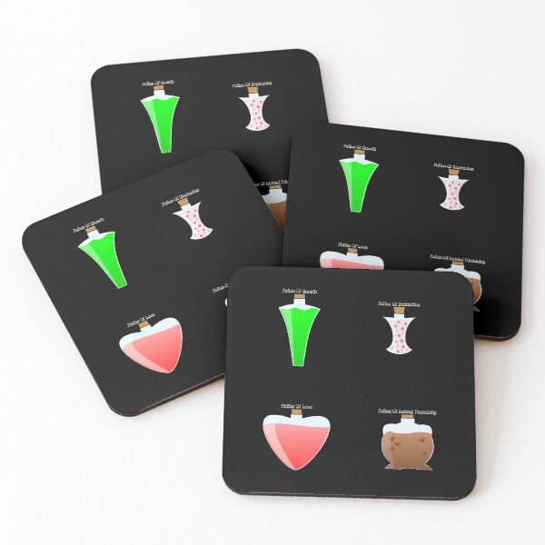 Item preview, Potions of love, diminution, growth,  animal friendship 1 designed and sold by TheScraggyBeard.