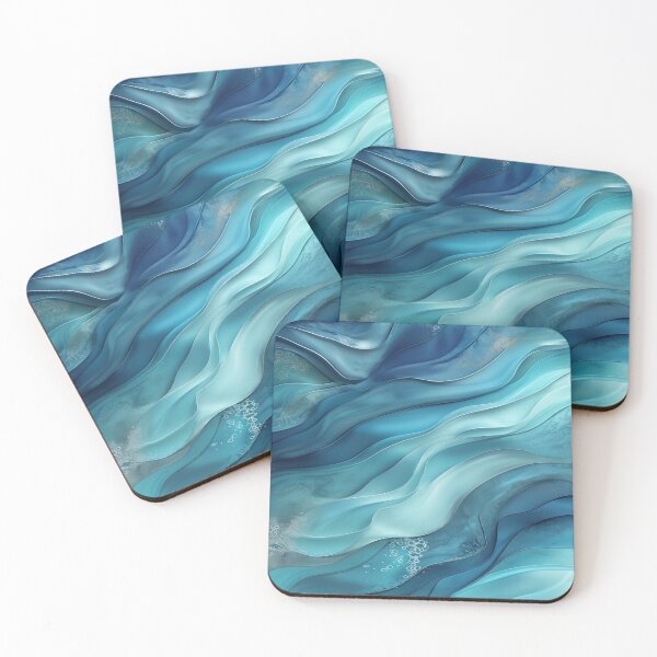 Item preview, Surreal view in shades of blue designed and sold by saly55887.