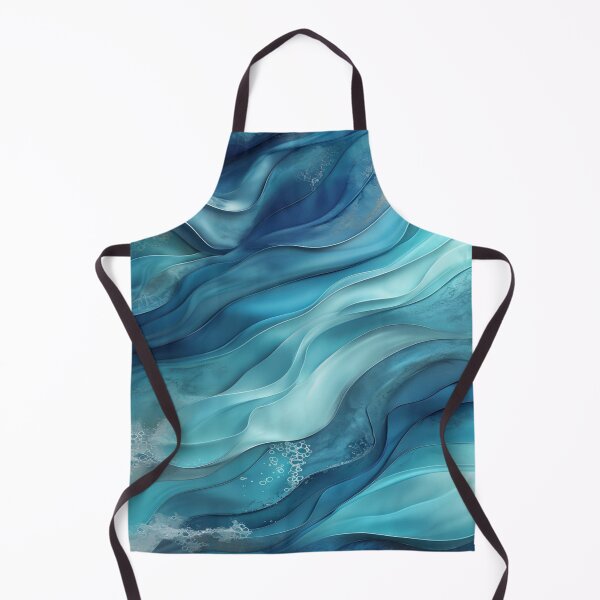 Item preview, Surreal view in shades of blue designed and sold by saly55887.