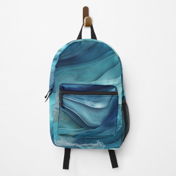 Item preview, Surreal view in shades of blue designed and sold by saly55887.