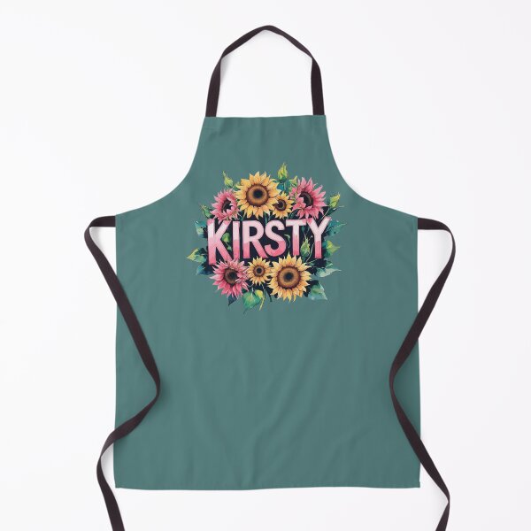 Item preview, Kirsty Name Sunflower Text designed and sold by MoonMonkeyNbear.