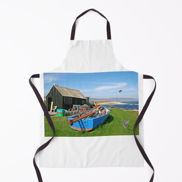 Item preview, Brora Estuary with Herring Gulls, Cormorant, Curlews and Surfer designed and sold by sandysshoots.