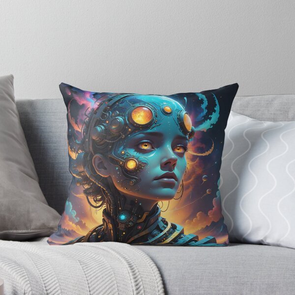Item preview, Psychedelic Steam Punk Alien Girl designed and sold by DMT-FM.