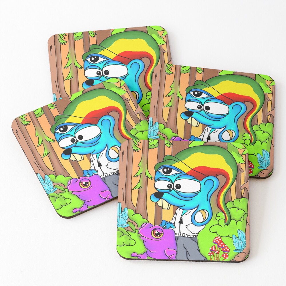 Item preview, Coasters (Set of 4) designed and sold by RatonheiroStore.