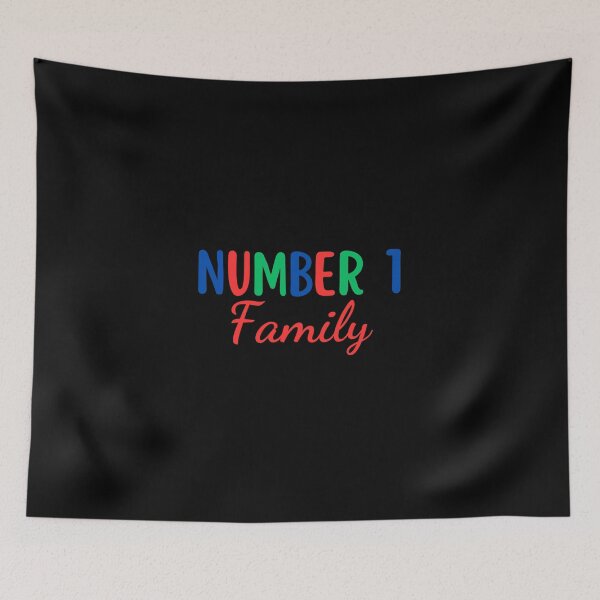 Item preview, Number 1 Family designed and sold by DixieGirlStudio.